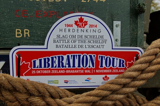 Deze eerste bevrijdingstocht werd in het oosten van Zeeland en in Noord Brabant gereden.