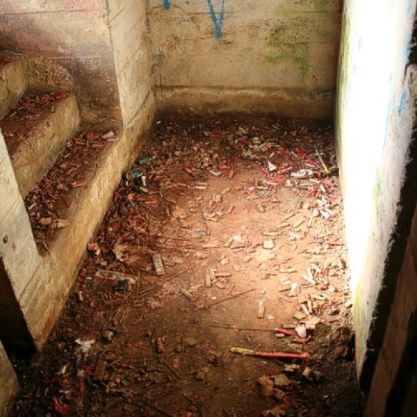 Nu we er toch waren is de rest van de bunker ook schoongemaakt.