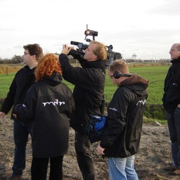 Een tv-ploeg van de MDR was op het eiland om reportages te maken.