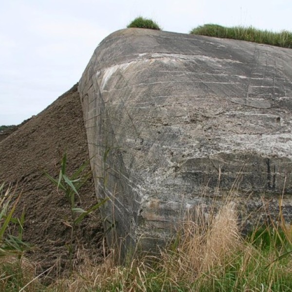 Deze 630 is met behulp van een houten bekisting gestort.