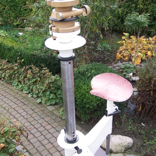 Als voorbeeld hier een foto van het statief uit de bunker Oranjemolen.